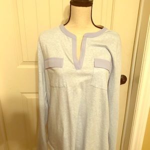 Loft lightweight lavender top. NWT